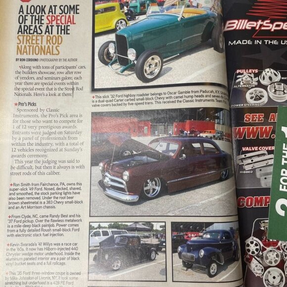 Street Rodder Magazine January 2015 u Vol 44  No 1 Car Restoration Tips Tricks T - Picture 7 of 8